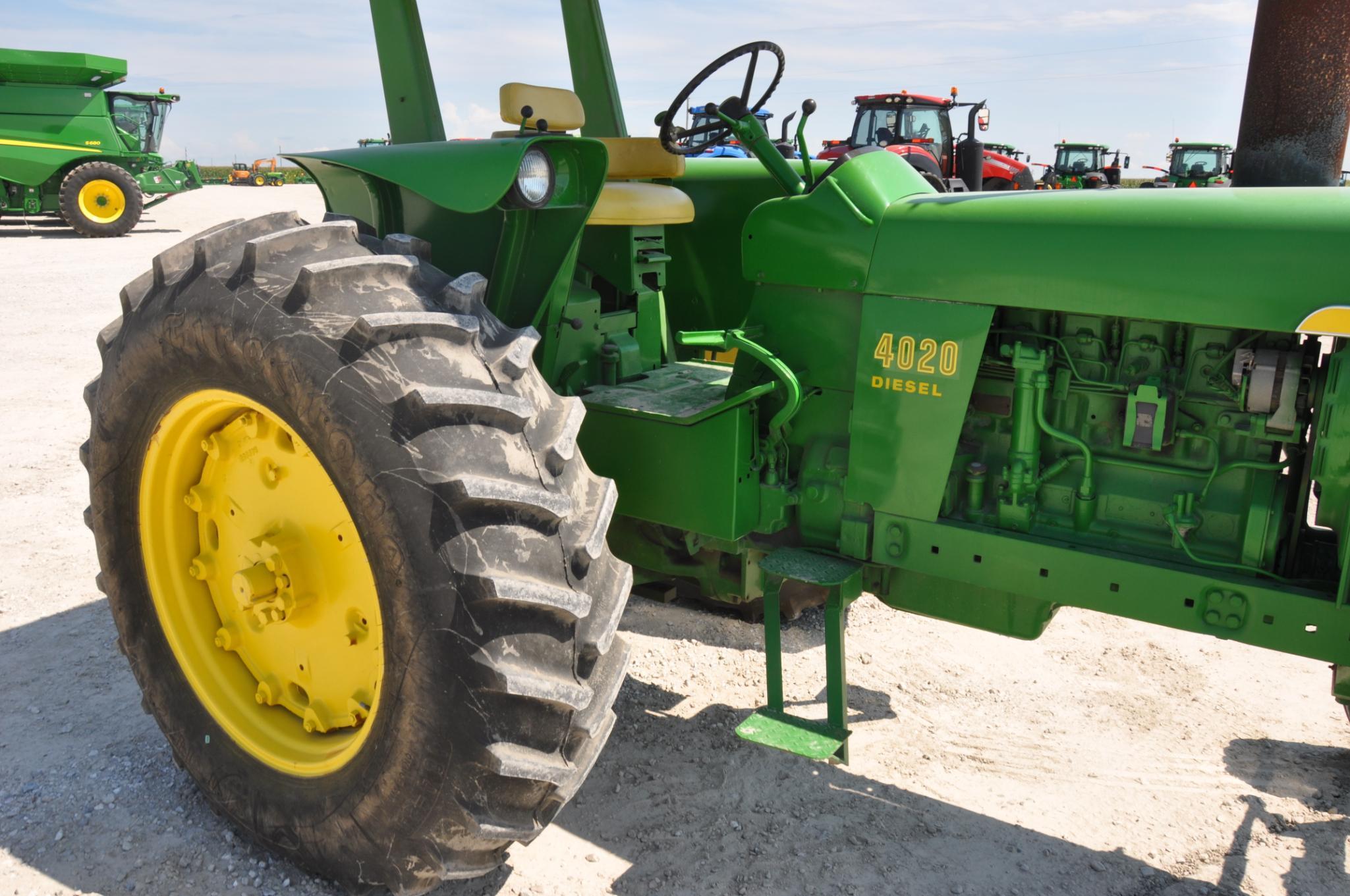 1972 John Deere 4020 2wd tractor