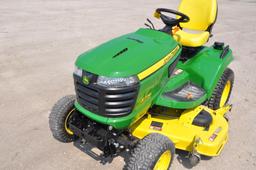 2018 John Deere X738 4wd lawn mower