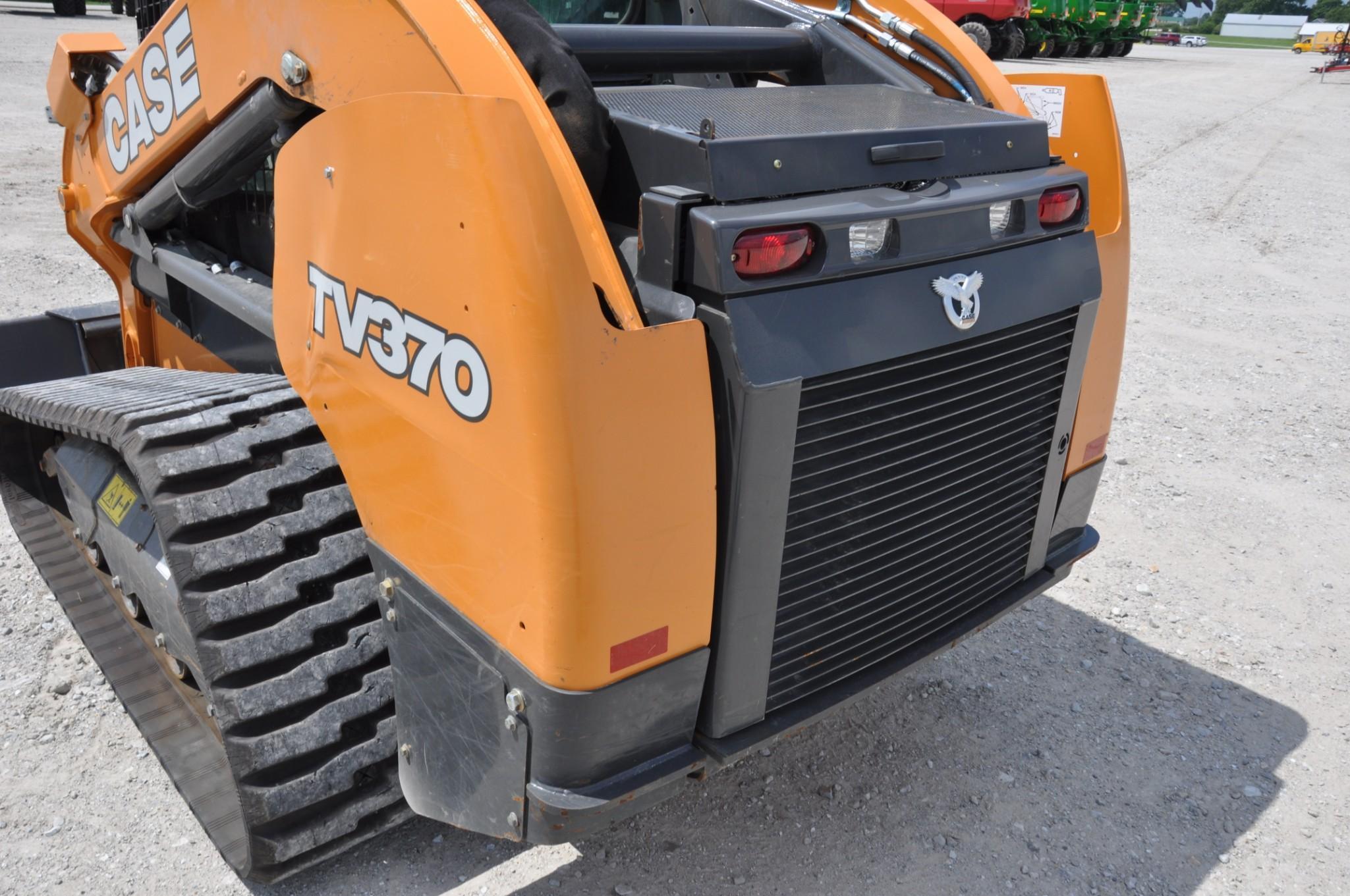 2018 Case TV370 compact track loader