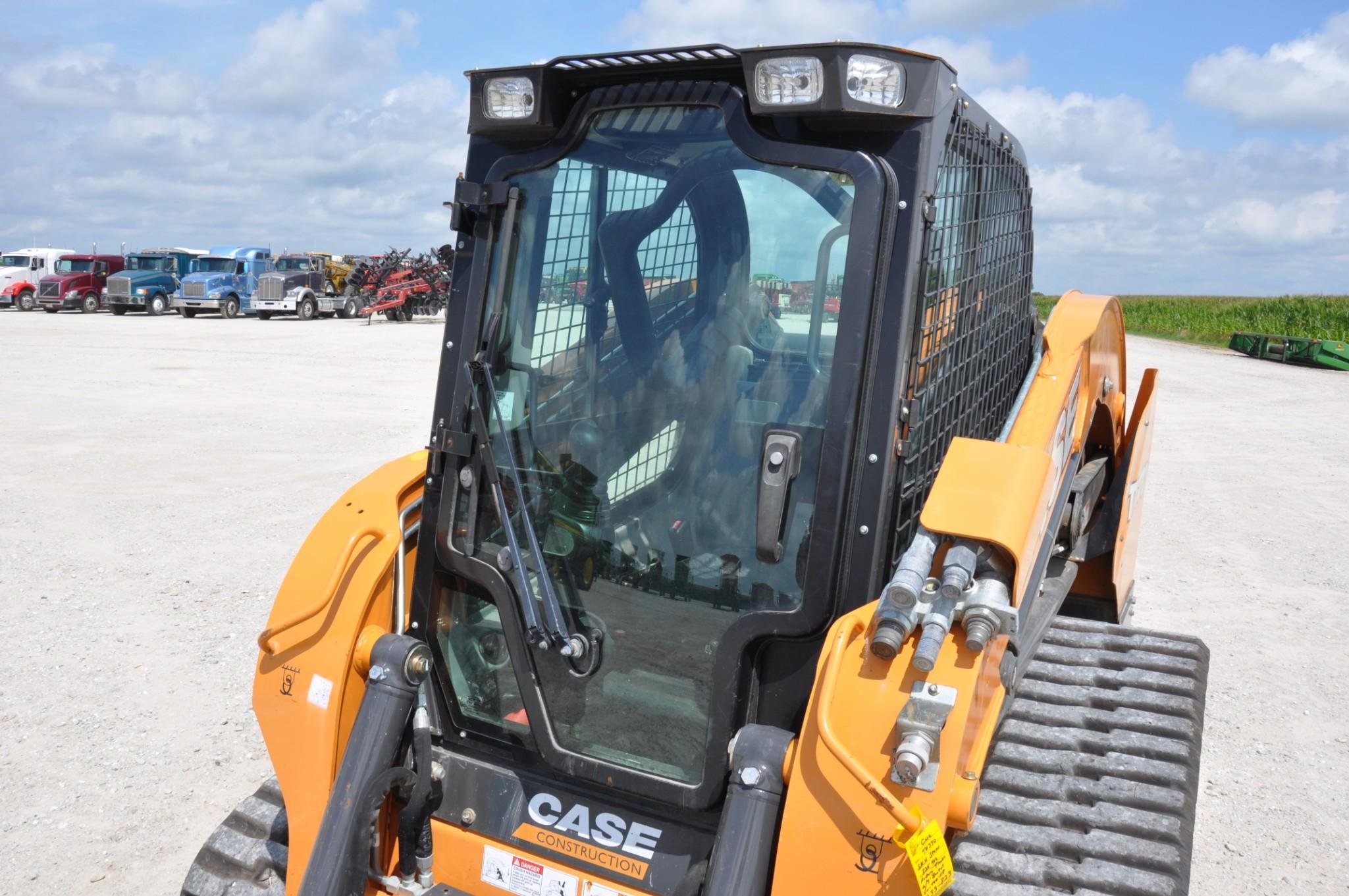 2018 Case TV370 compact track loader