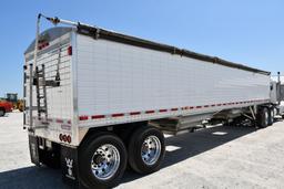 2011 Wilson 41' aluminum hopper bottom trailer