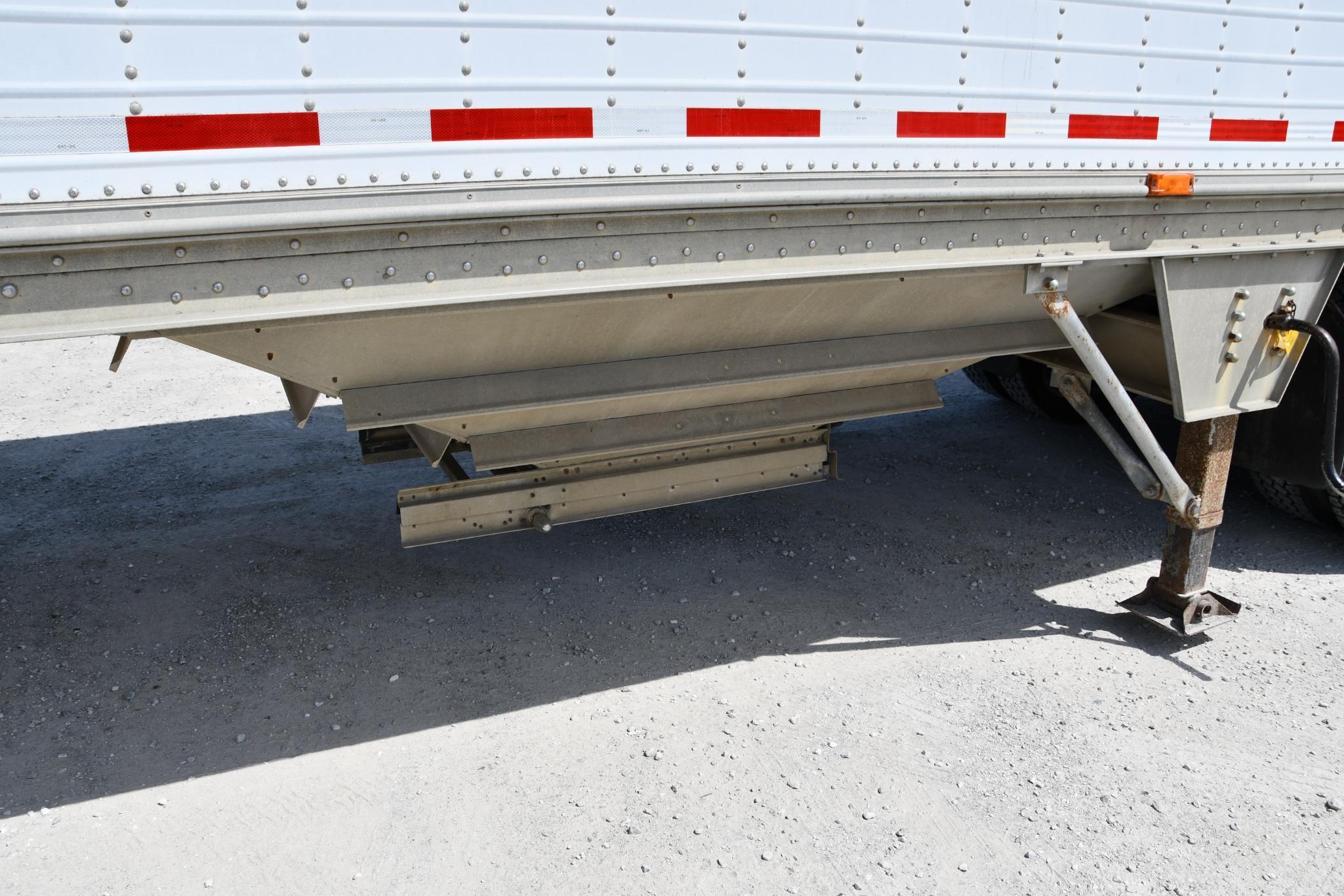 1998 Wilson 43' aluminum hopper bottom trailer