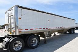 1998 Wilson 43' aluminum hopper bottom trailer