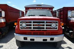 1987 GMC 7000 single axle grain truck
