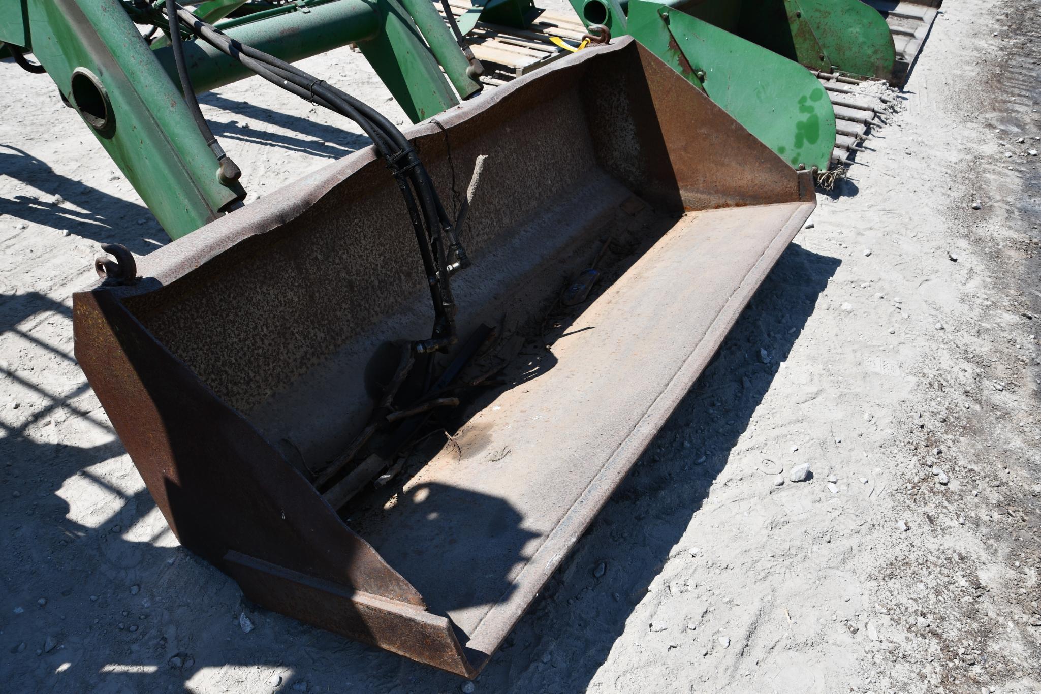 John Deere 148 loader w/ 6' bucket