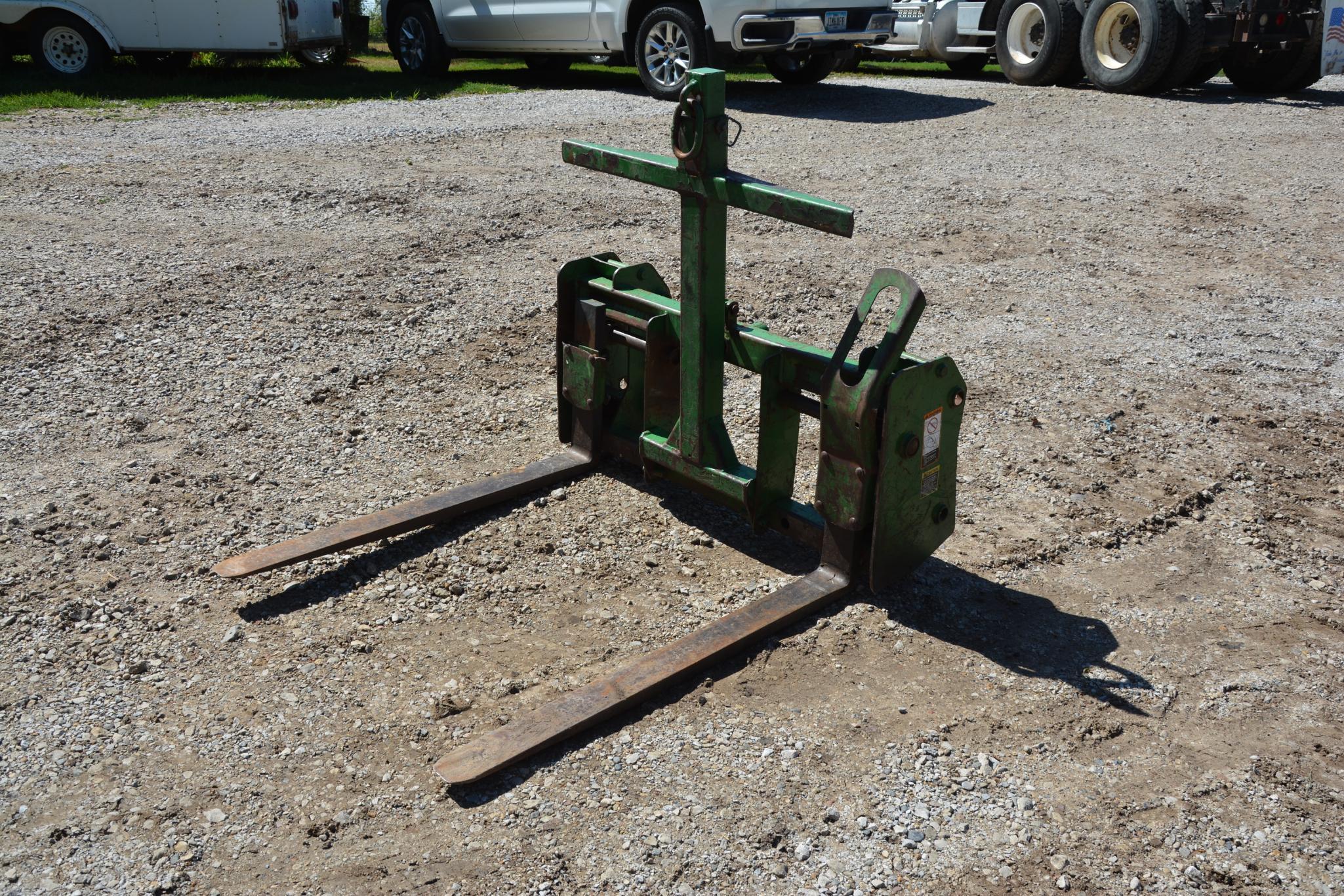 John Deere 48" pallet forks