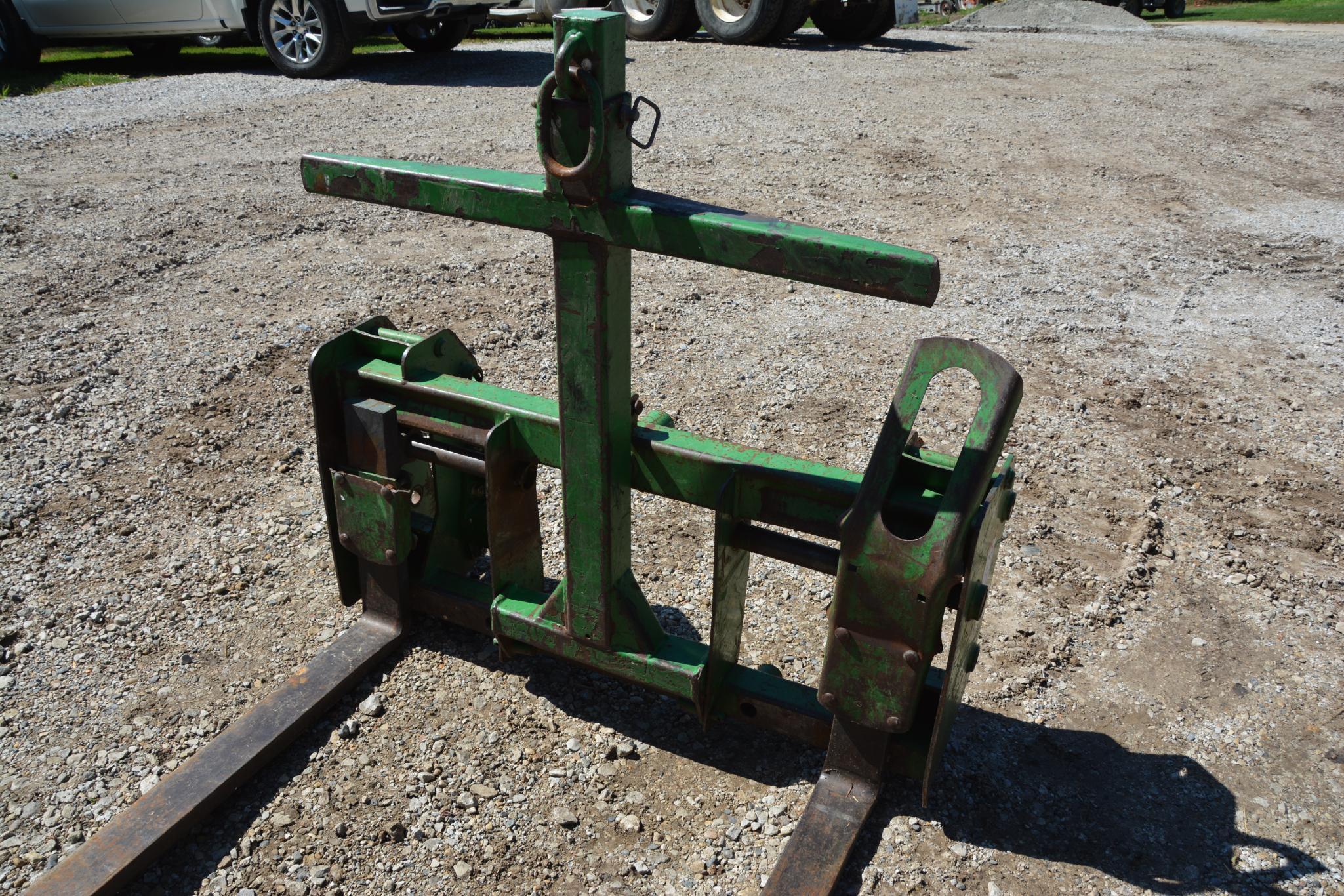 John Deere 48" pallet forks