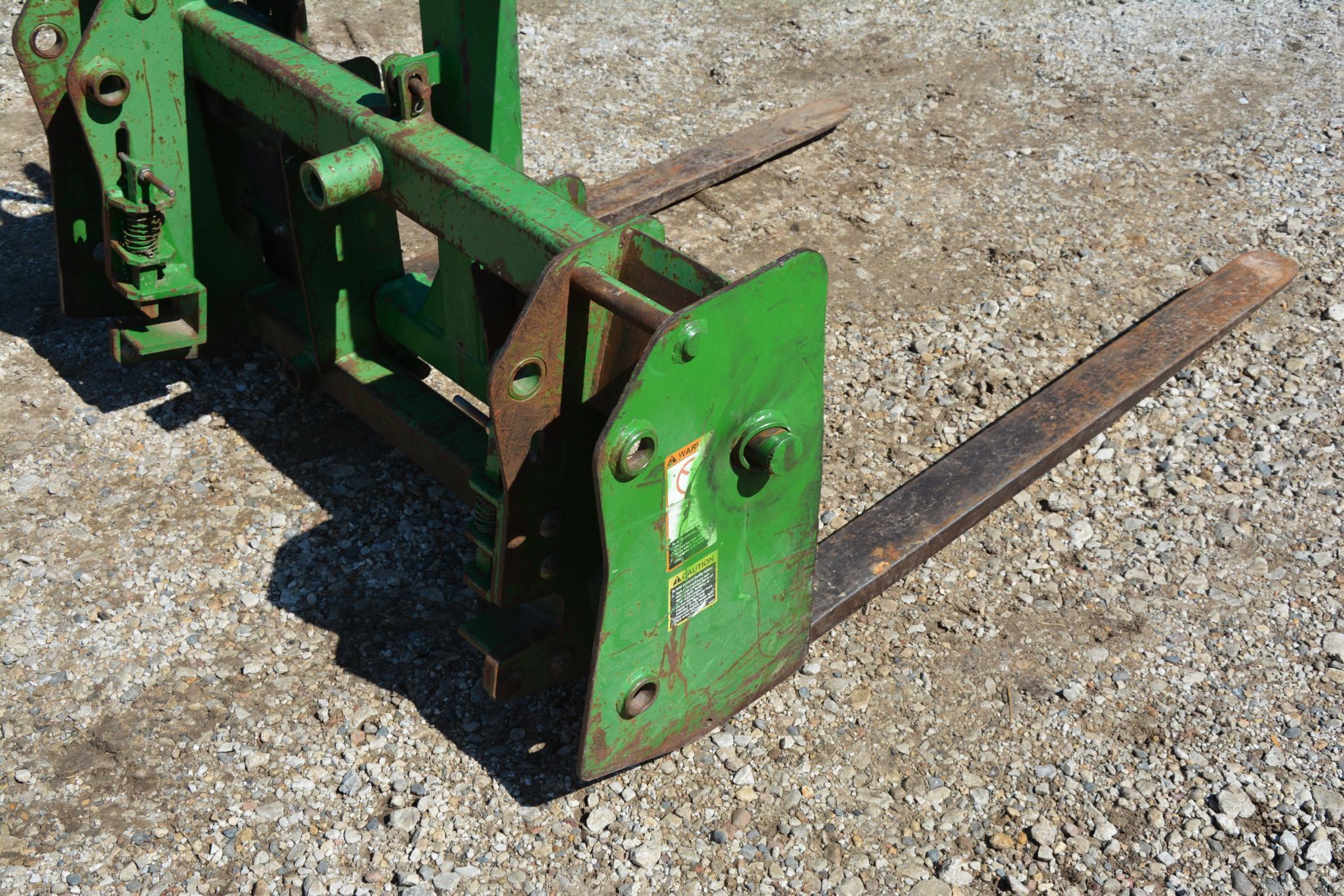 John Deere 48" pallet forks