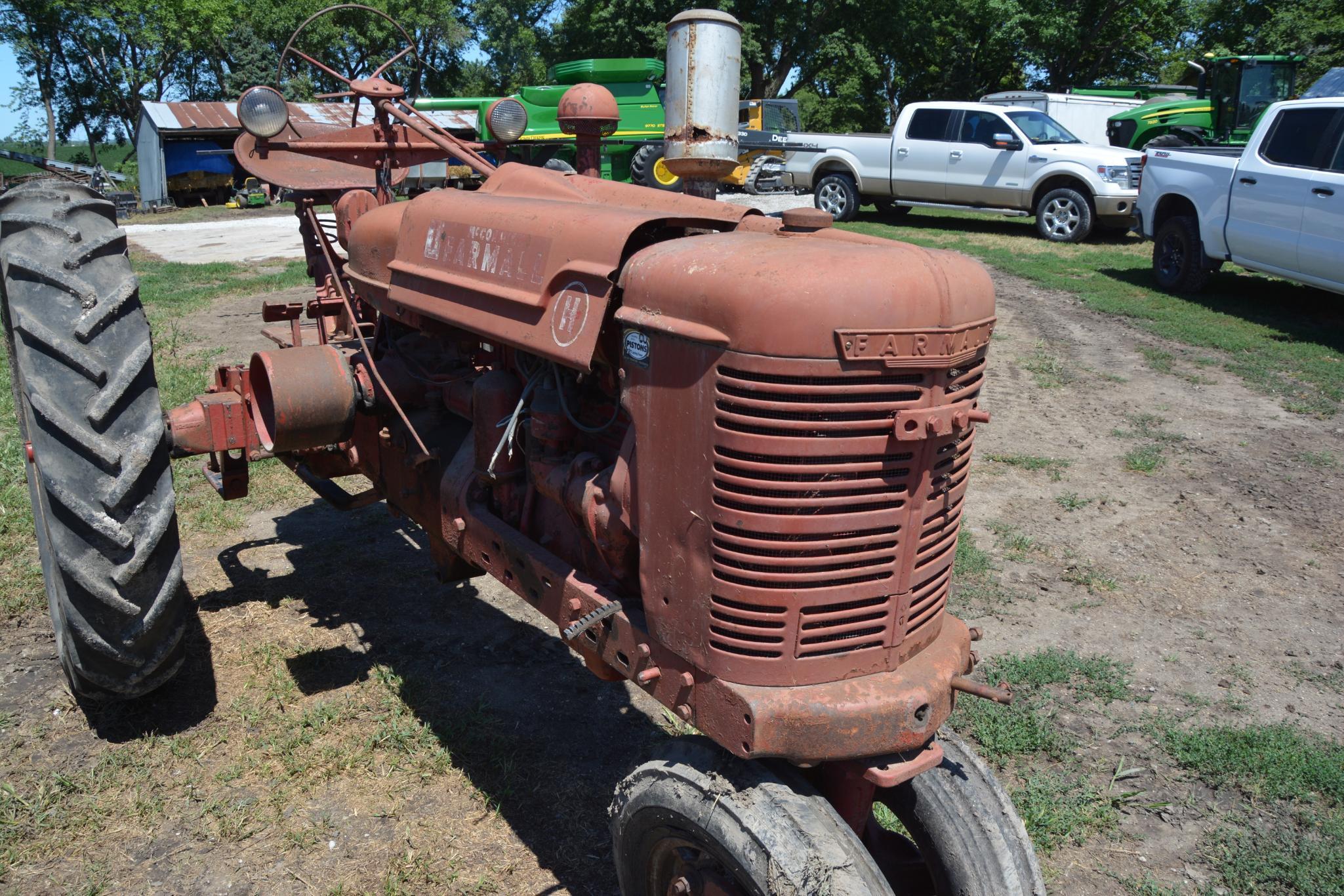 Farmall H tractor