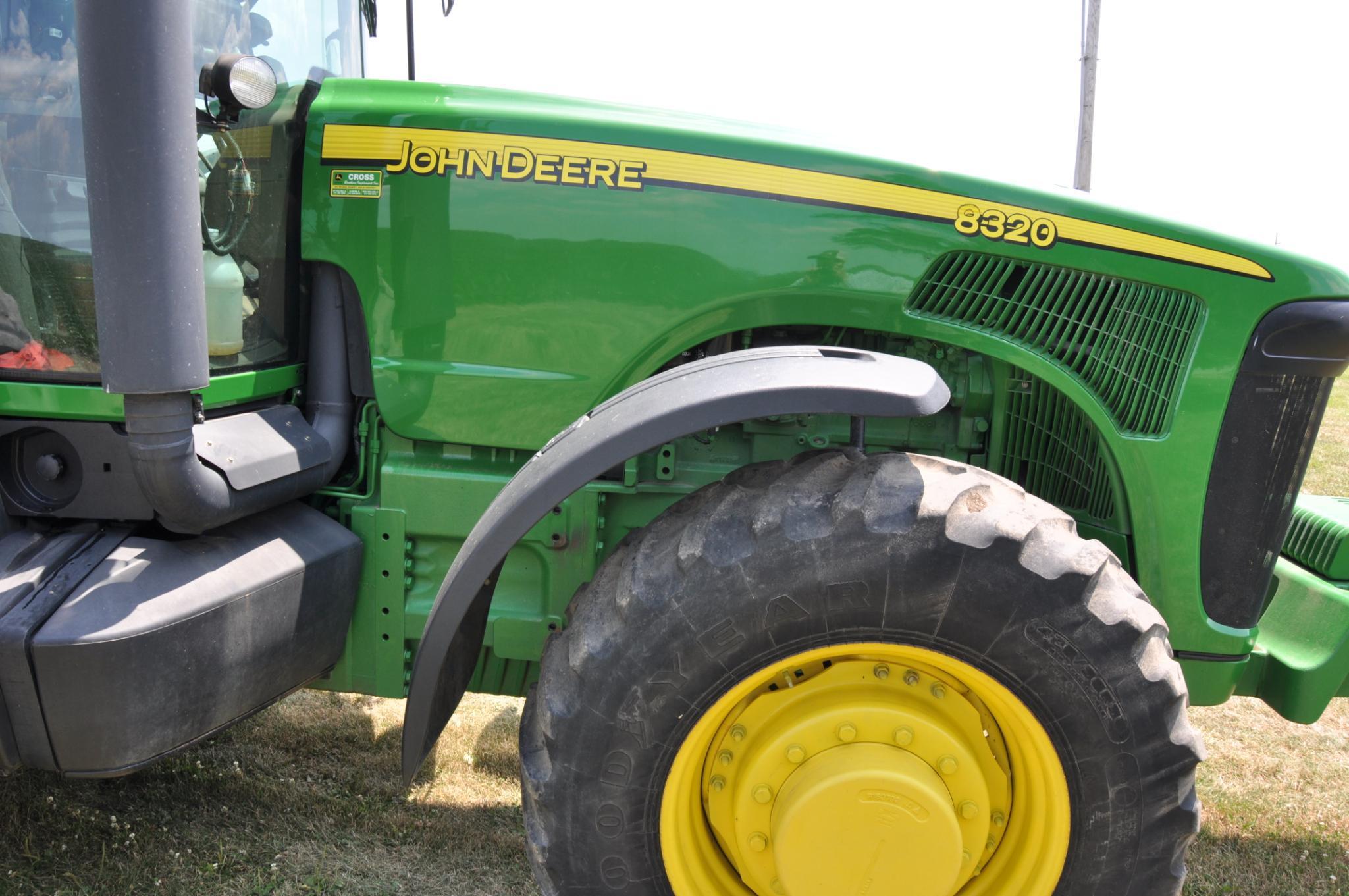 2005 JD 8320 MFWD tractor