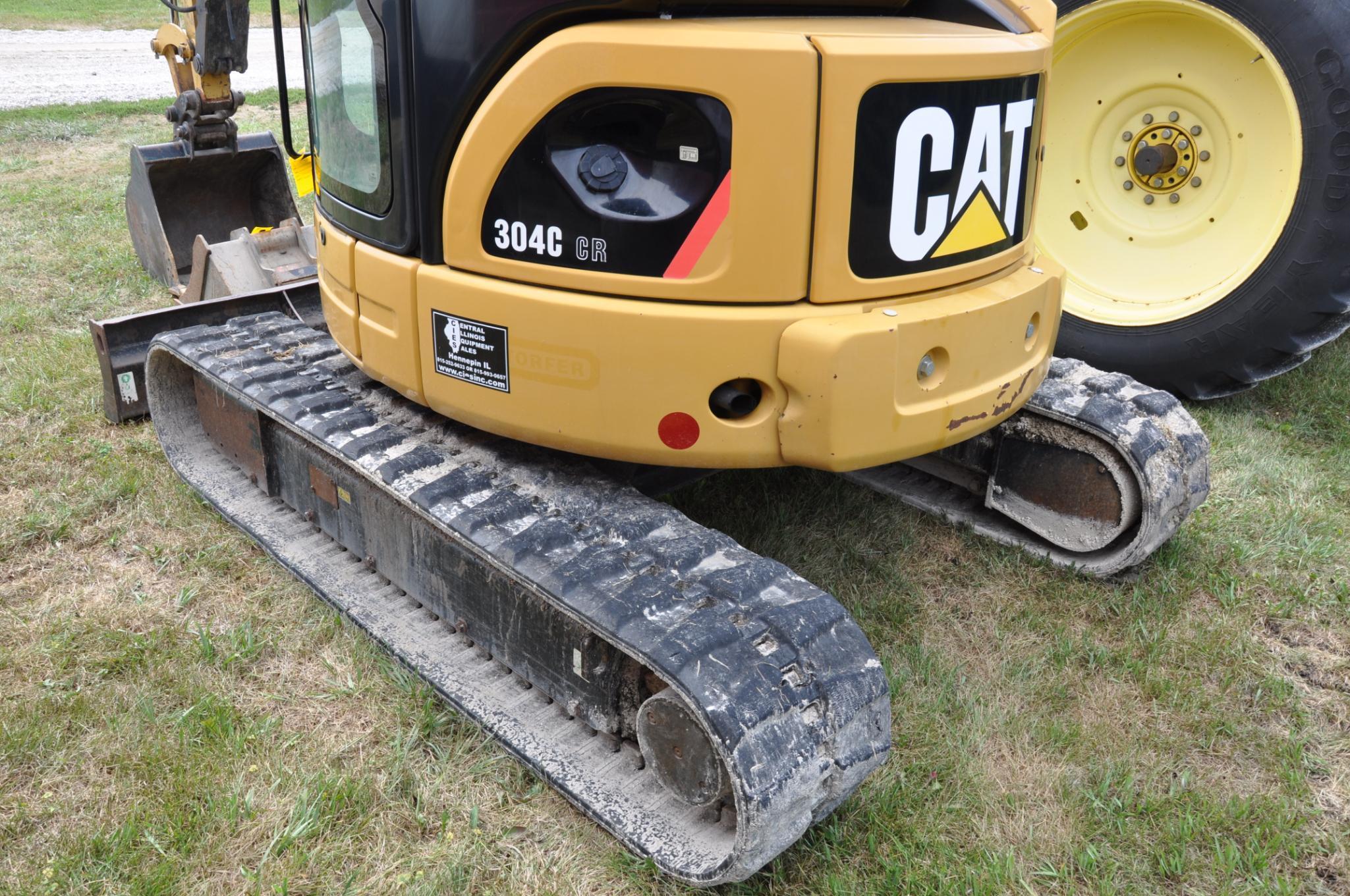 Cat 304C CR mini-excavator
