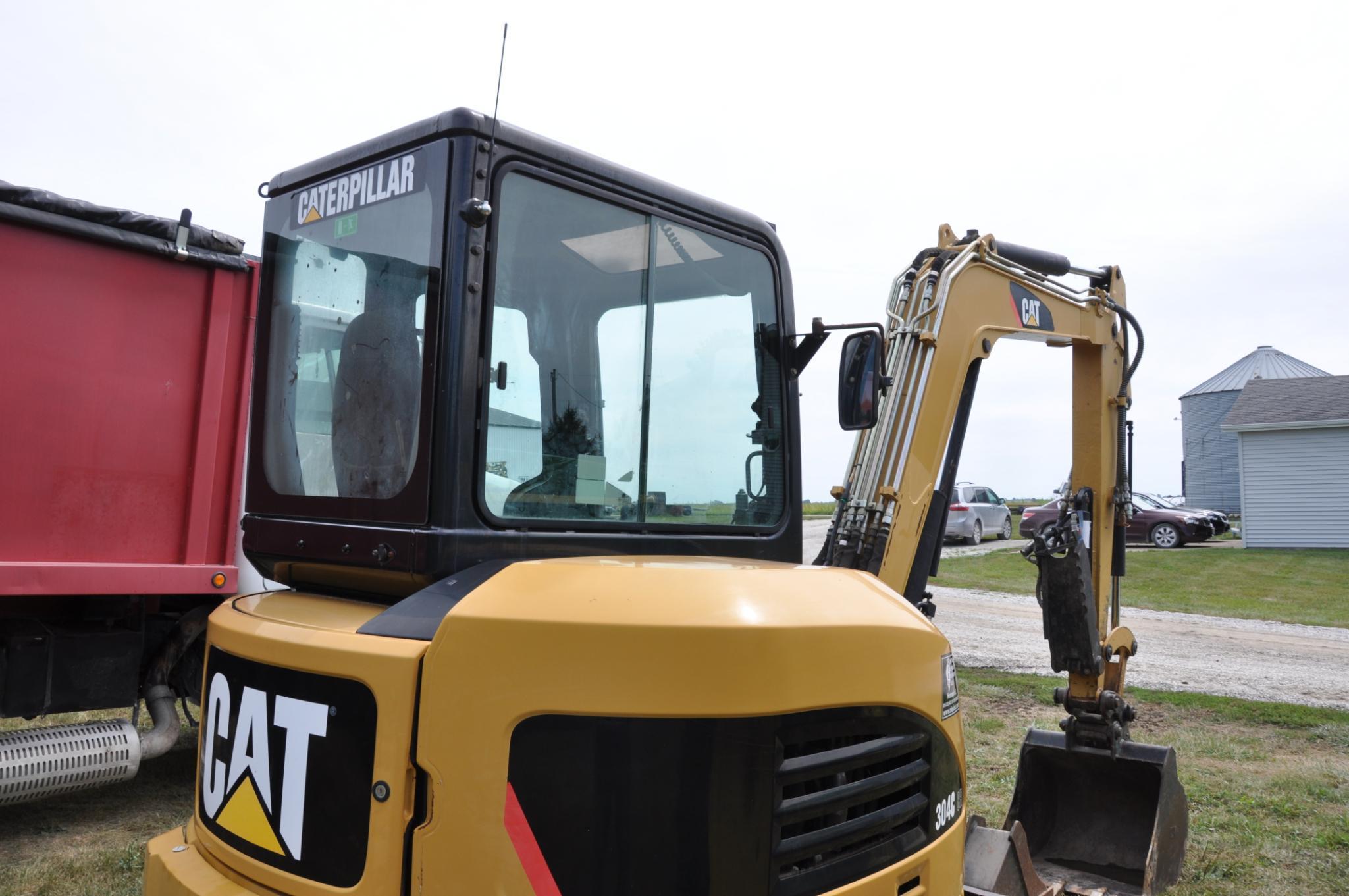 Cat 304C CR mini-excavator