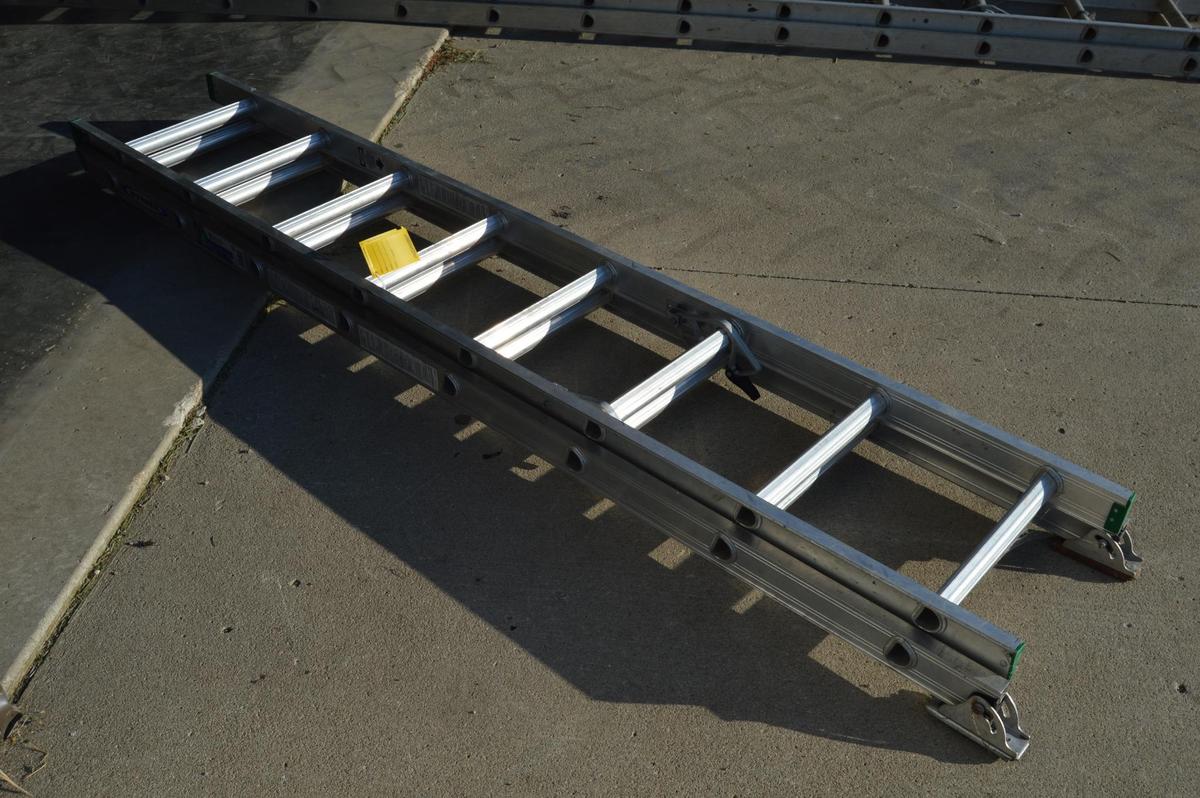Werner 16' aluminum extension ladder