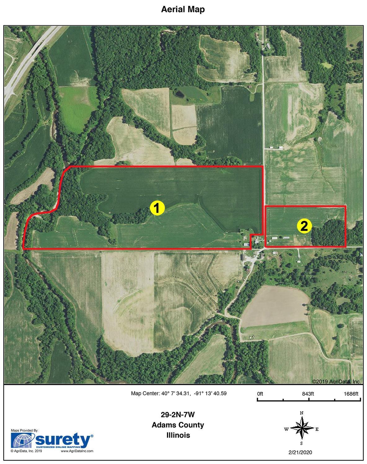 Tract 2 - 20 Acres+/-