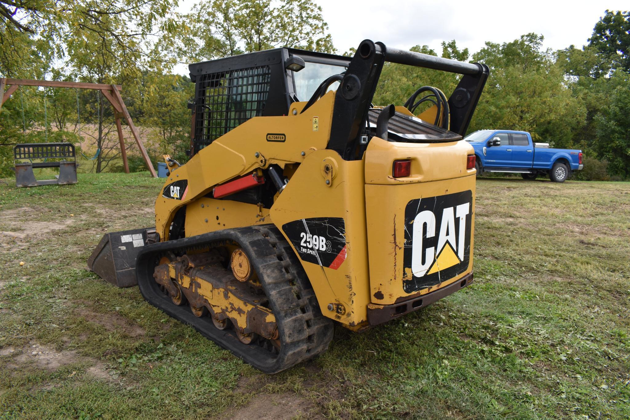 Cat 259B3 compact track loader