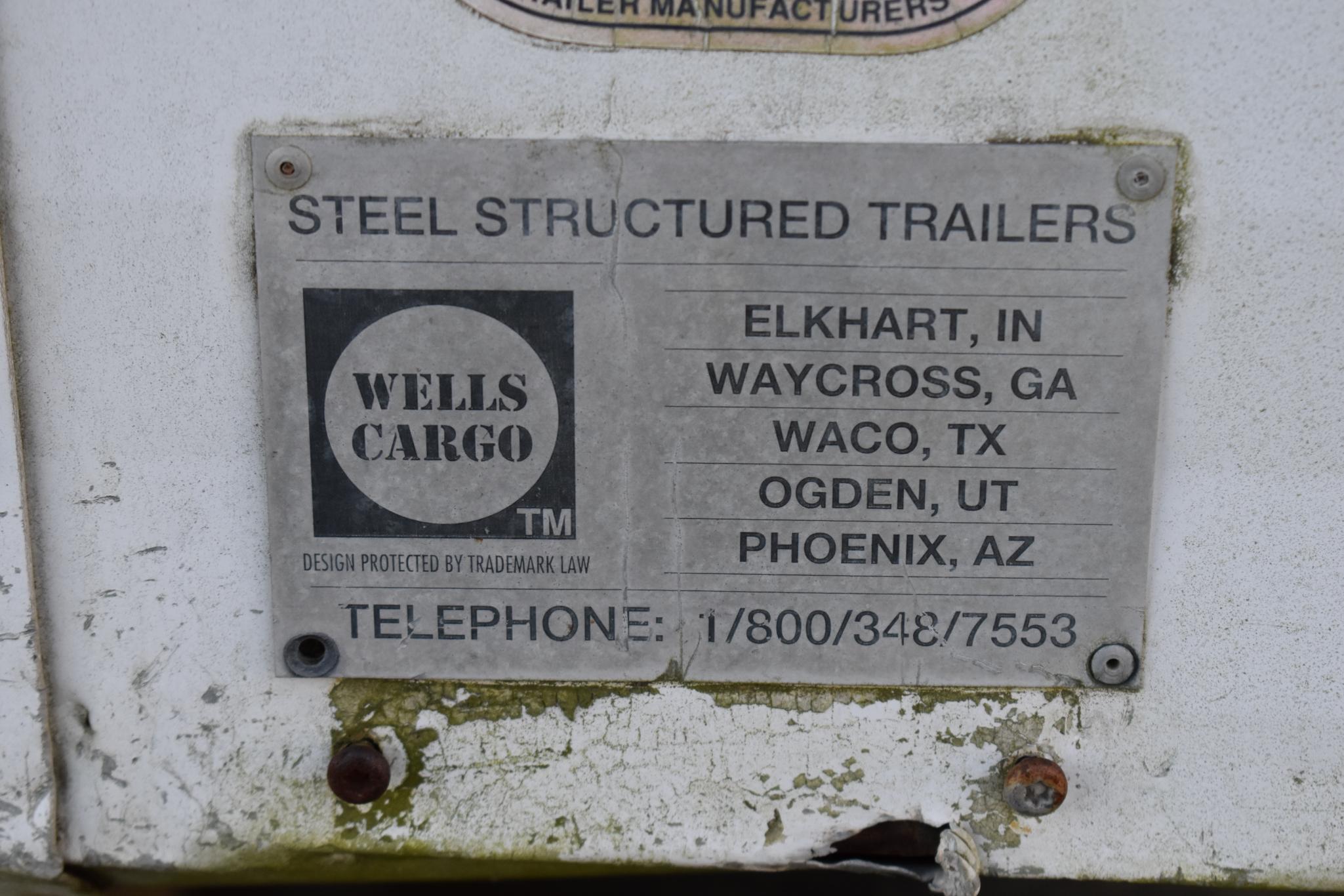 Wells Cargo 8X32 job site storage trailer