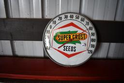 Supercrost Seeds round thermometer