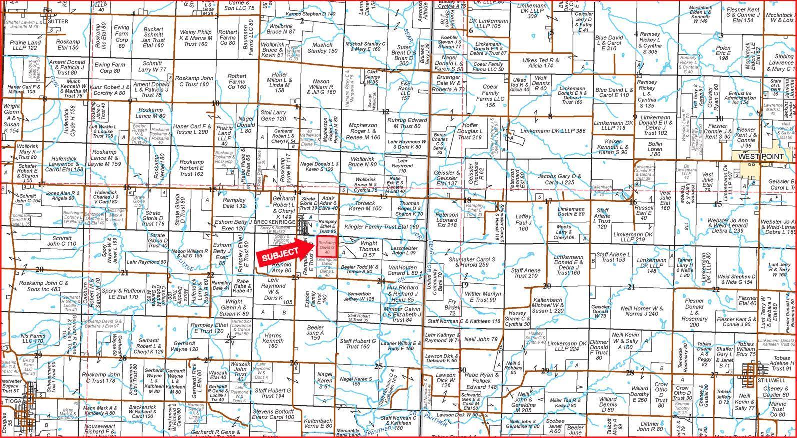 Tract 1 - 40 Taxable Acres+/-