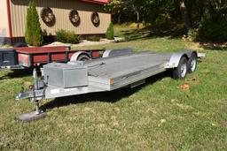 Featherlite 18ft aluminum car trailer