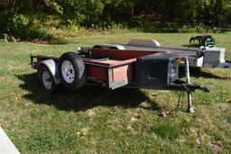 PJ Trailers 7710 7' X 10' single axle utility trailer