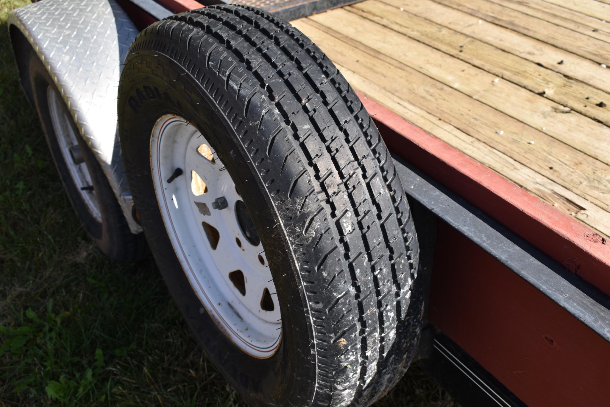 PJ Trailers 7710 7' X 10' single axle utility trailer