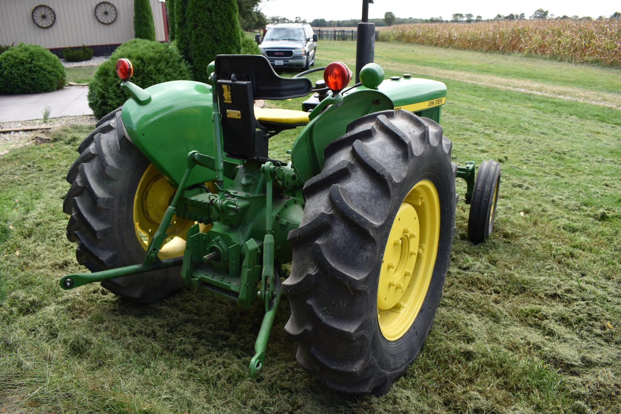 John Deere 1020 2wd diesel tractor