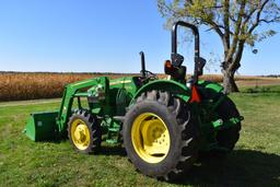 2018 John Deere 5055E MFWD tractor