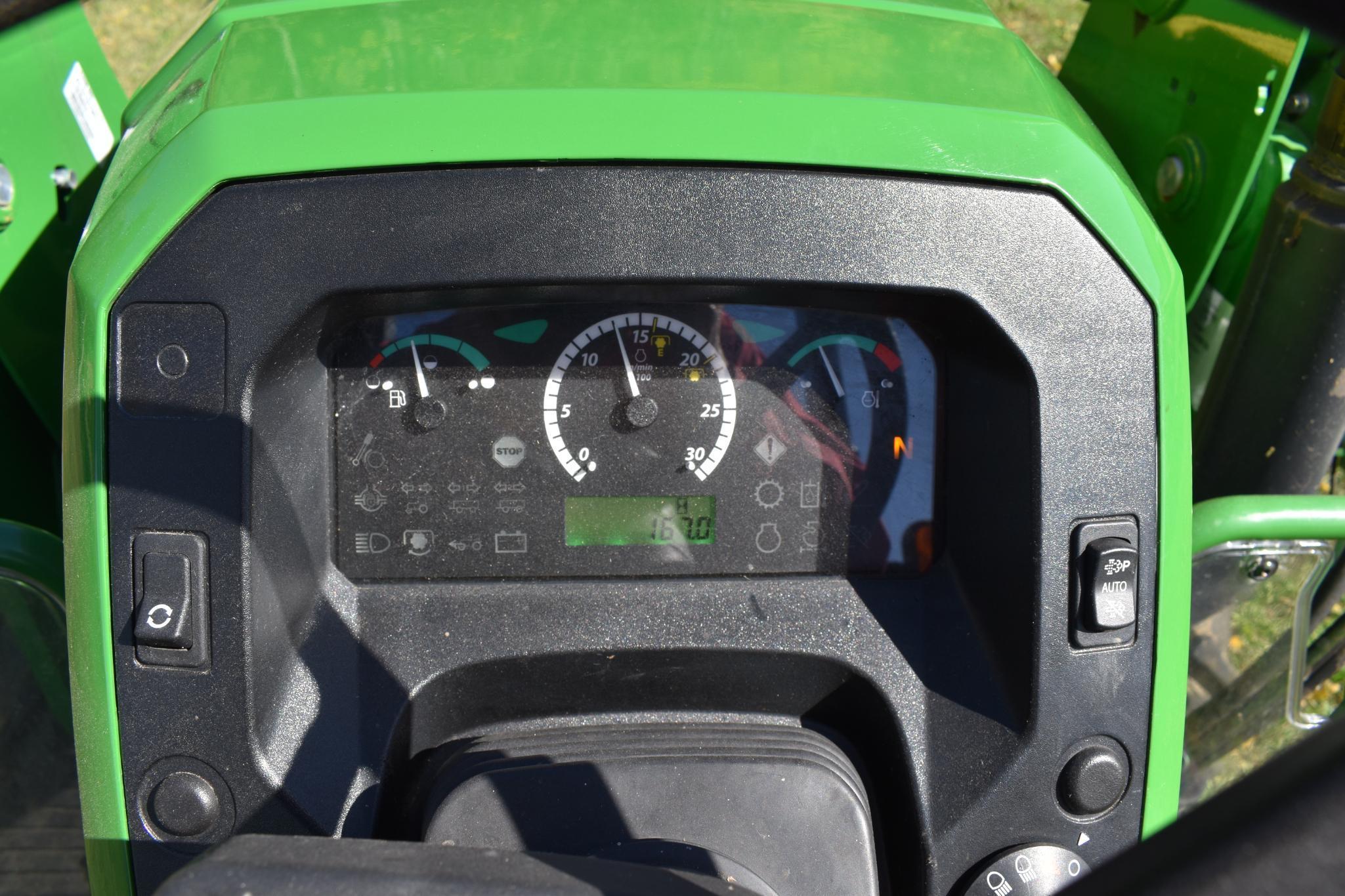 2018 John Deere 5055E MFWD tractor