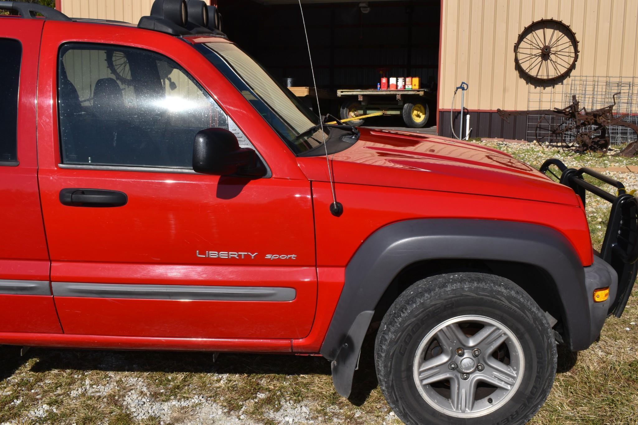 2003 Jeep Liberty Sport 4X4 SUV