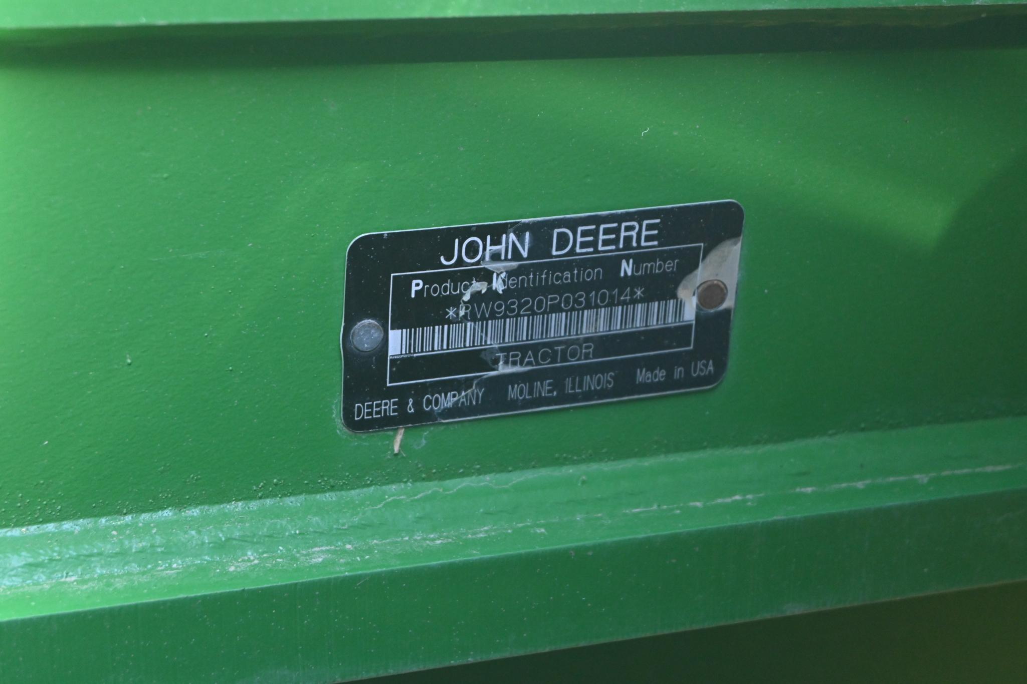 2005 John Deere 9320 4WD tractor
