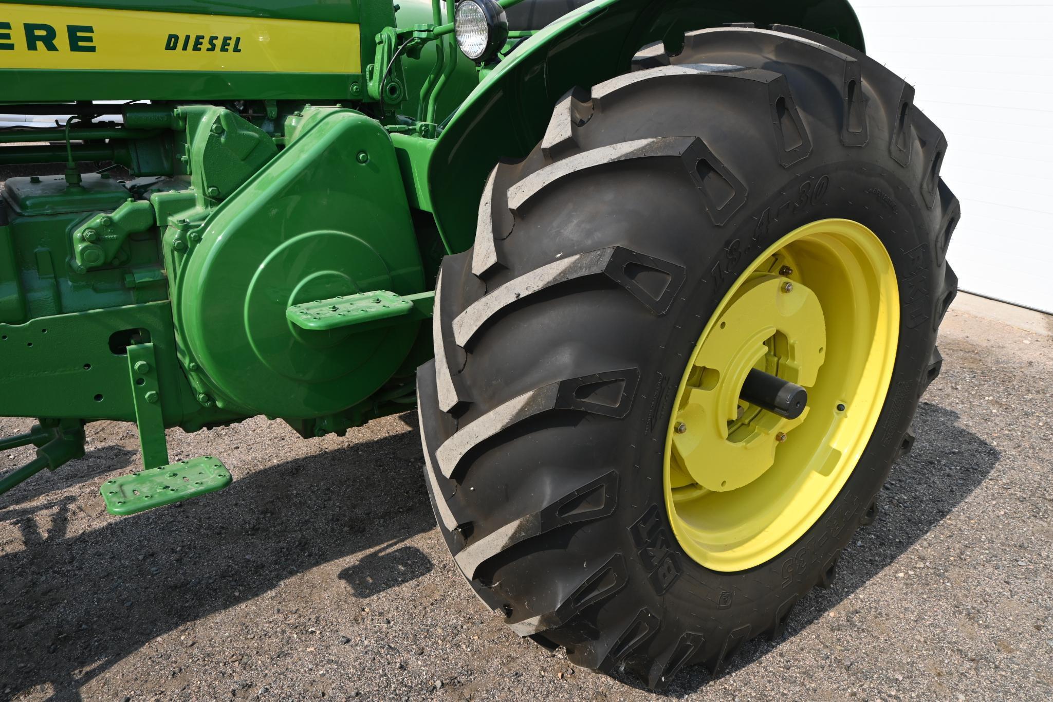 1958 John Deere 720 diesel 2WD tractor