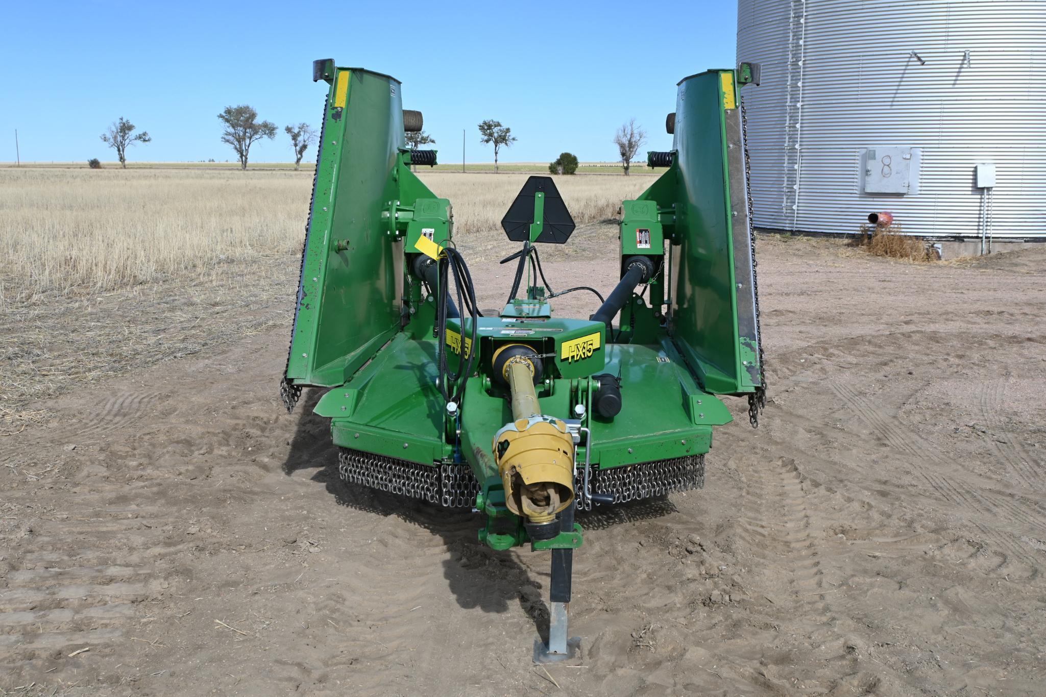 John Deere HX15 15' batwing mower