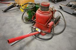 John Deere 20 Ton & Big Red 50 Ton air/hyd. bottle jacks