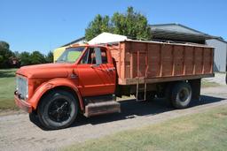 1970 Chevrolet C50 single axle grain truck