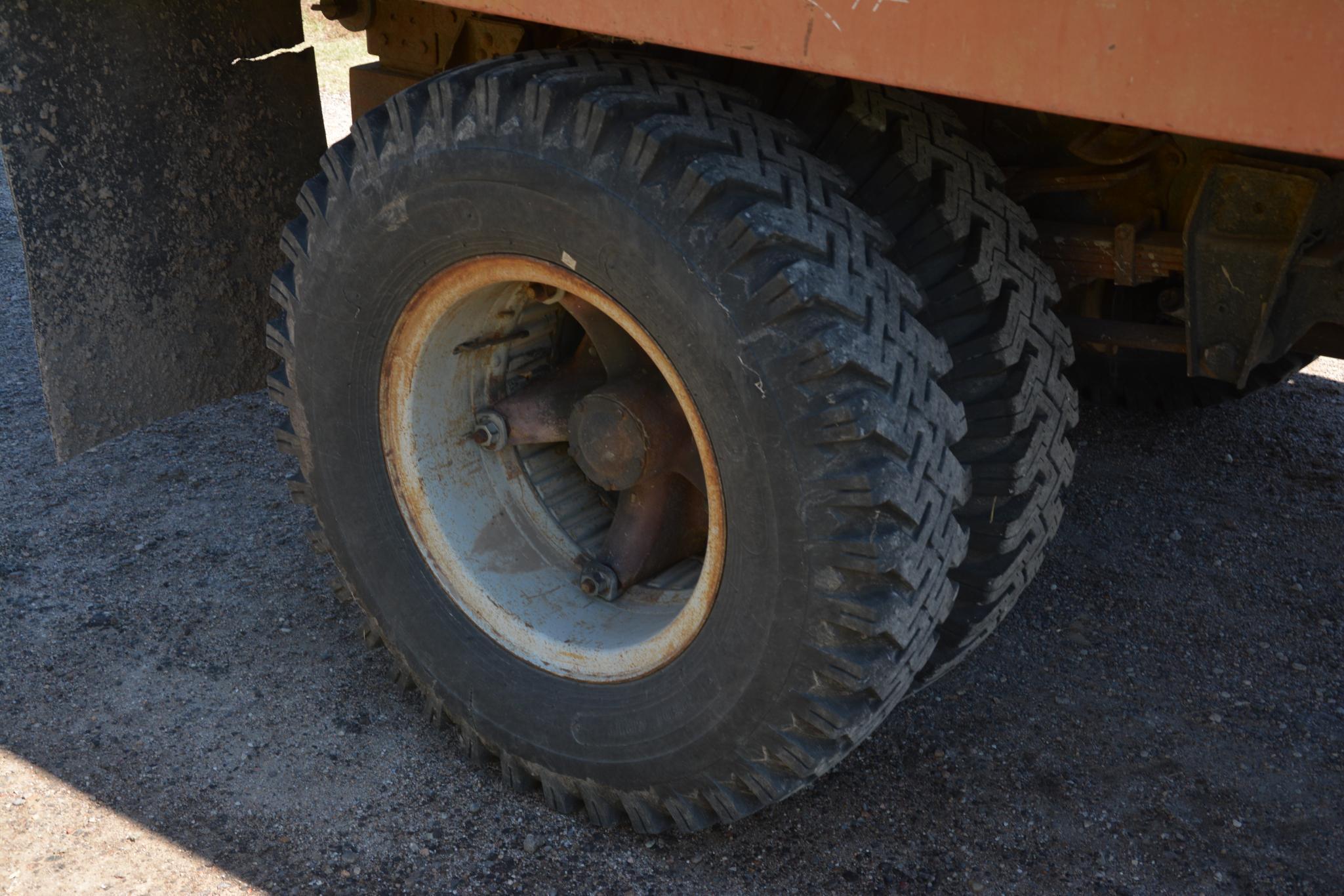 1970 Chevrolet C50 single axle grain truck