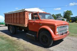 1970 Chevrolet C50 single axle grain truck