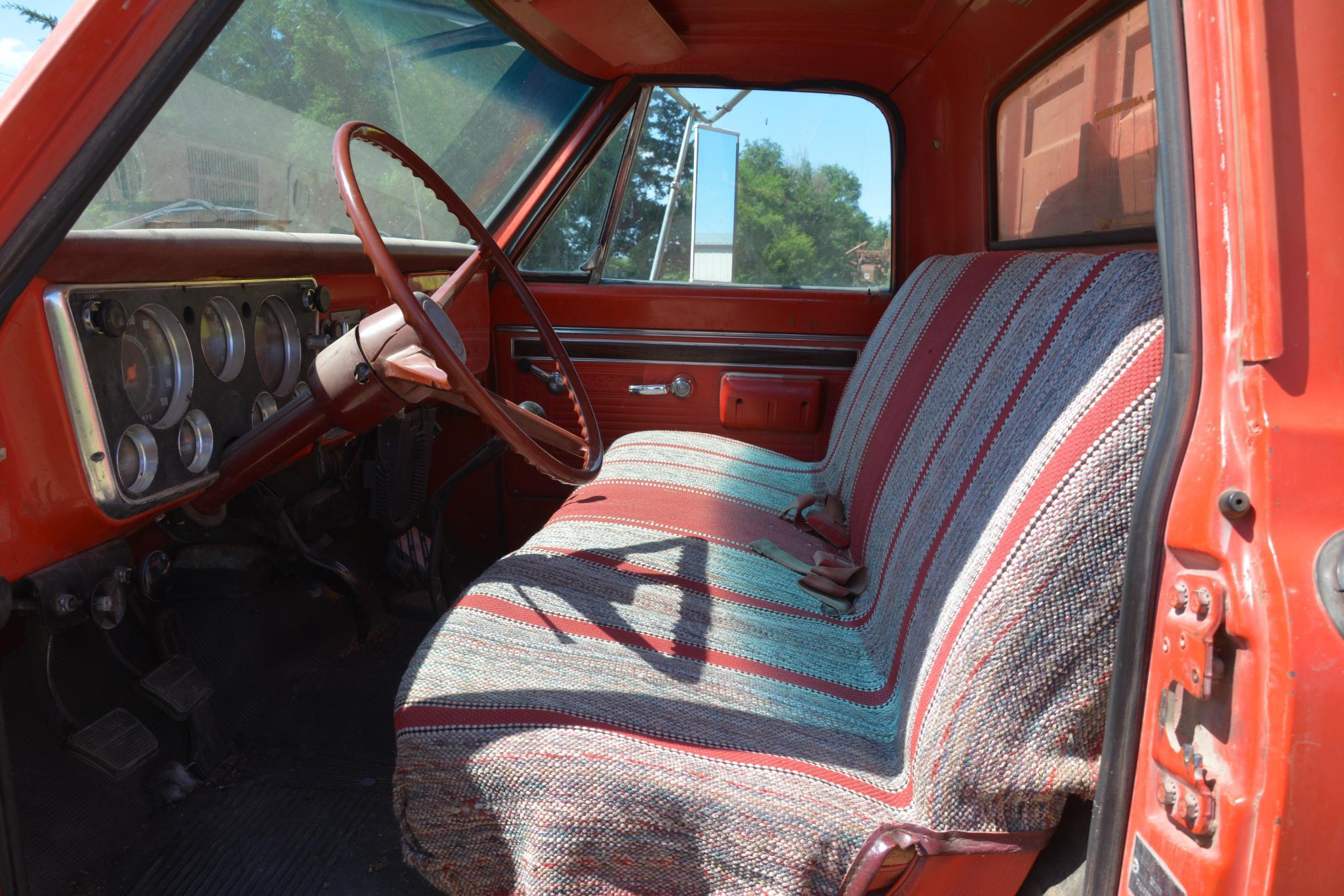 1970 Chevrolet C50 single axle grain truck