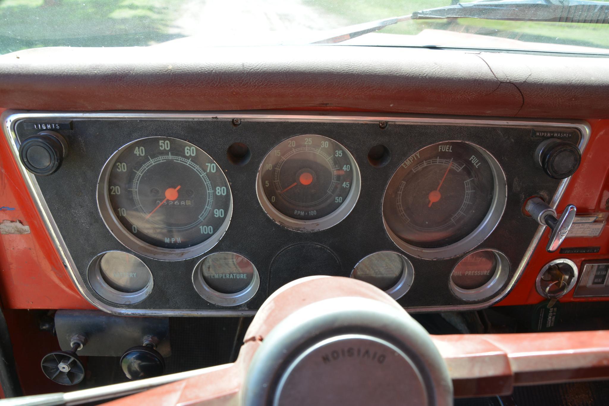 1970 Chevrolet C50 single axle grain truck