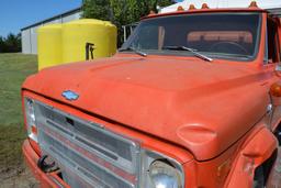 1970 Chevrolet C50 single axle grain truck