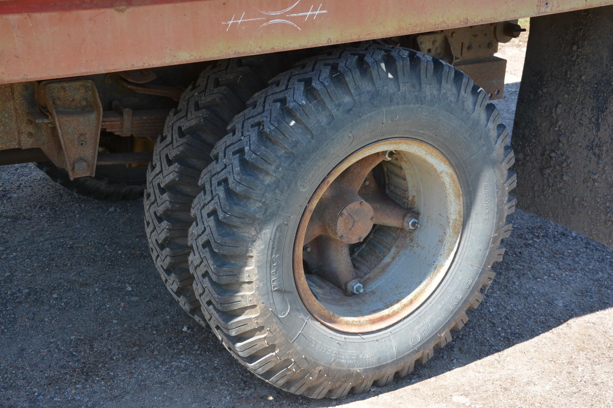 1970 Chevrolet C50 single axle grain truck