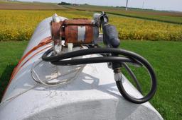 1,000 gal. fuel tank w/pump