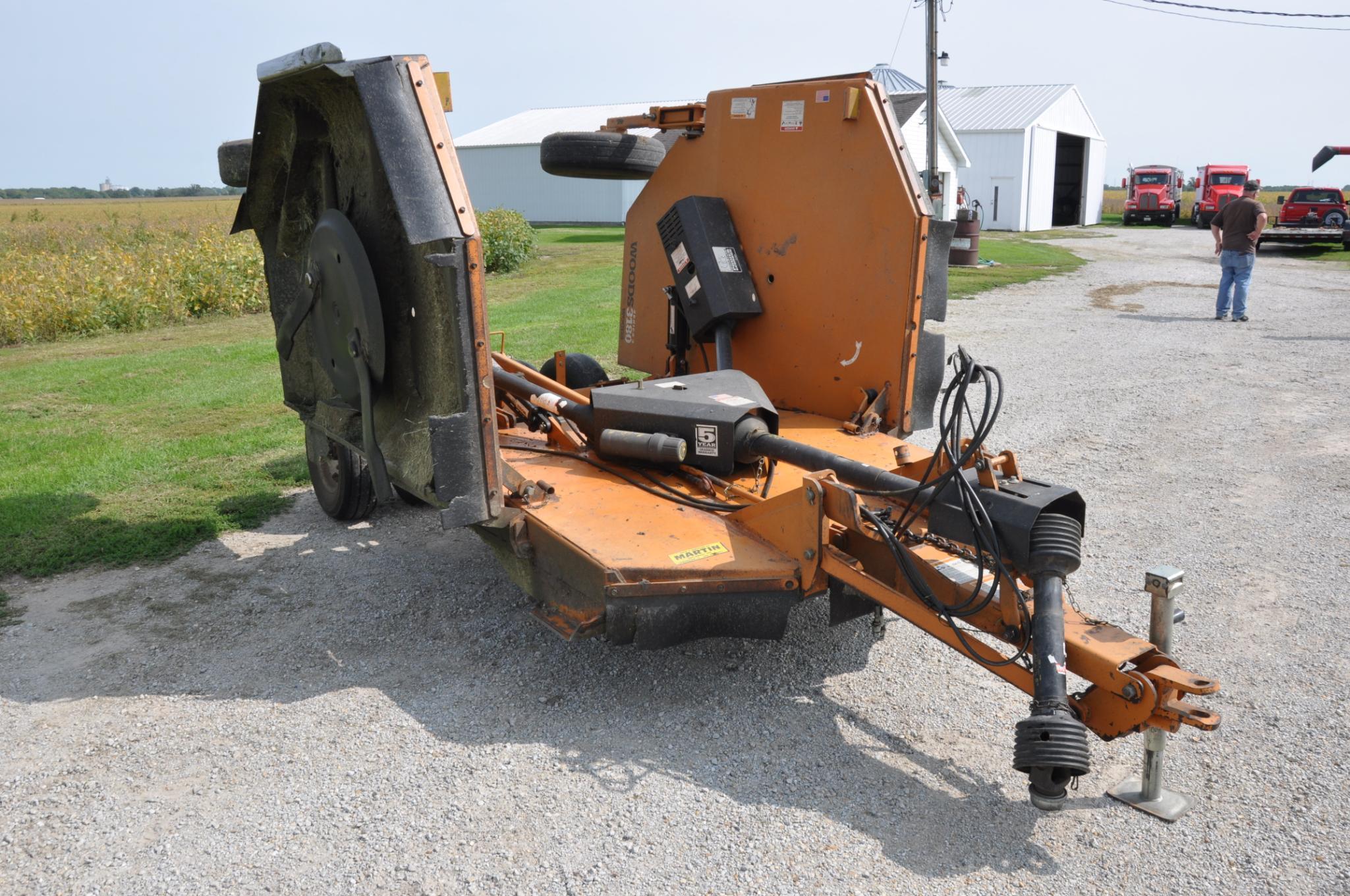 Woods 3180 Series 3 15' batwing mower