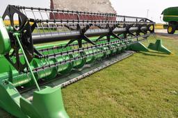 2012 John Deere 625F 25' HydraFlex platform