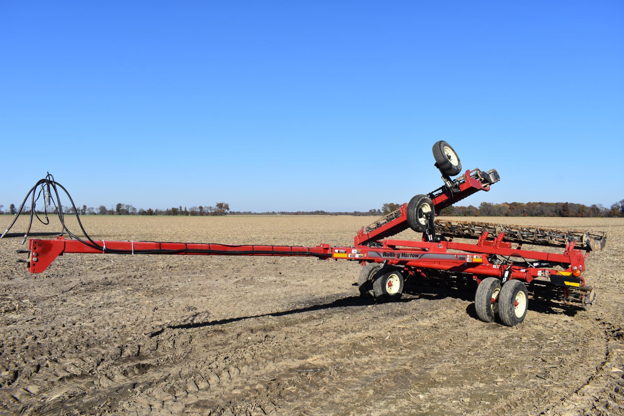 Unverferth 1225 32' rolling harrow