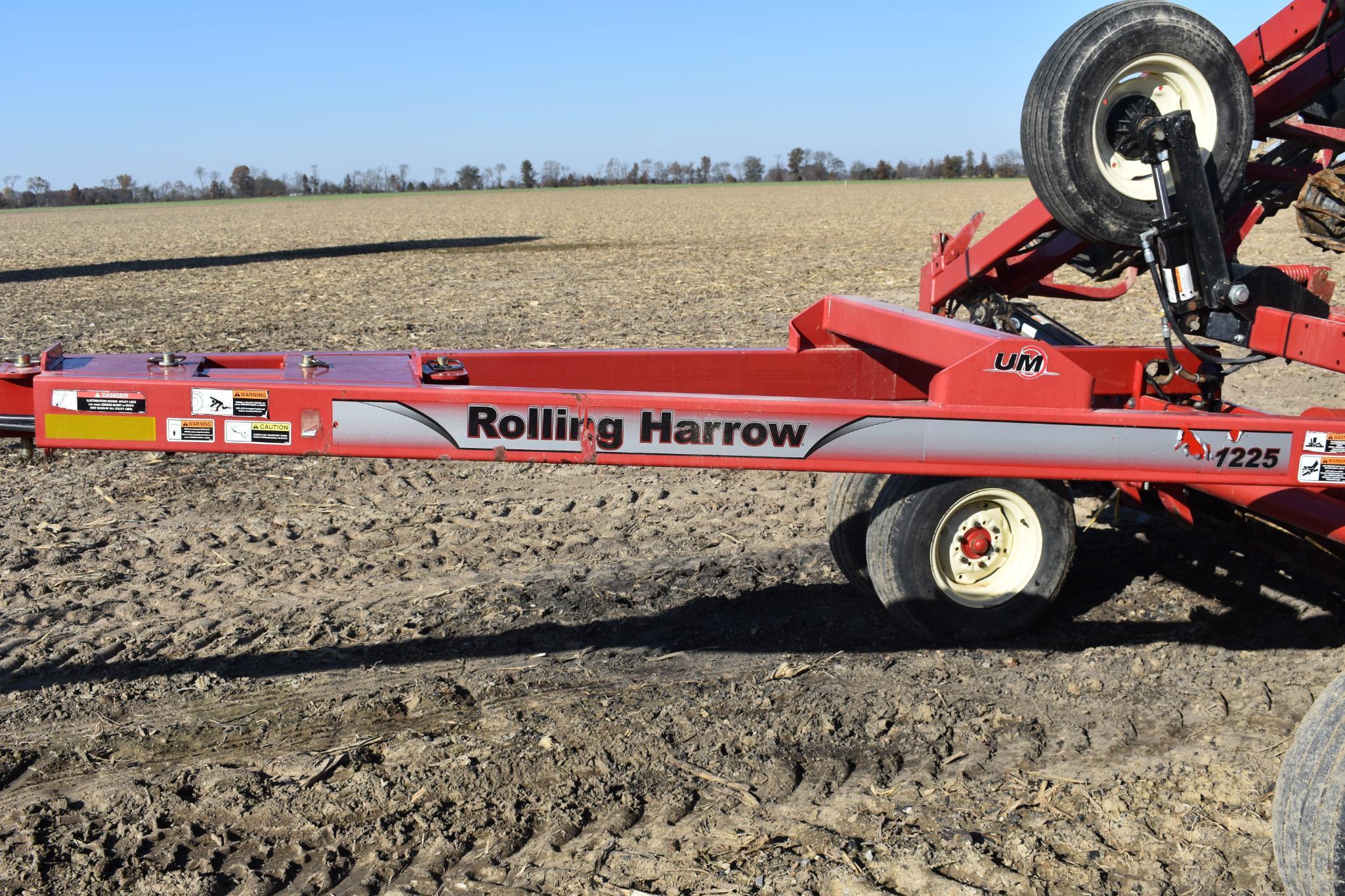 Unverferth 1225 32' rolling harrow