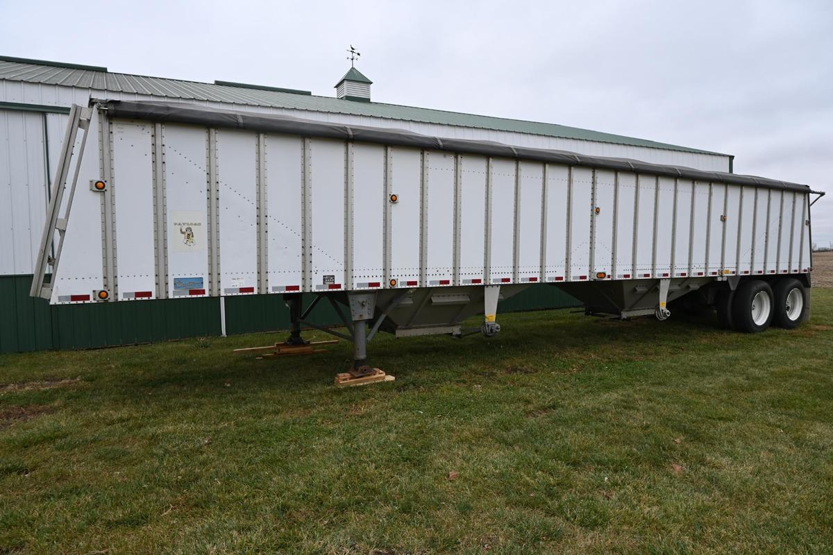 1993 Merritt 43' hopper bottom trailer