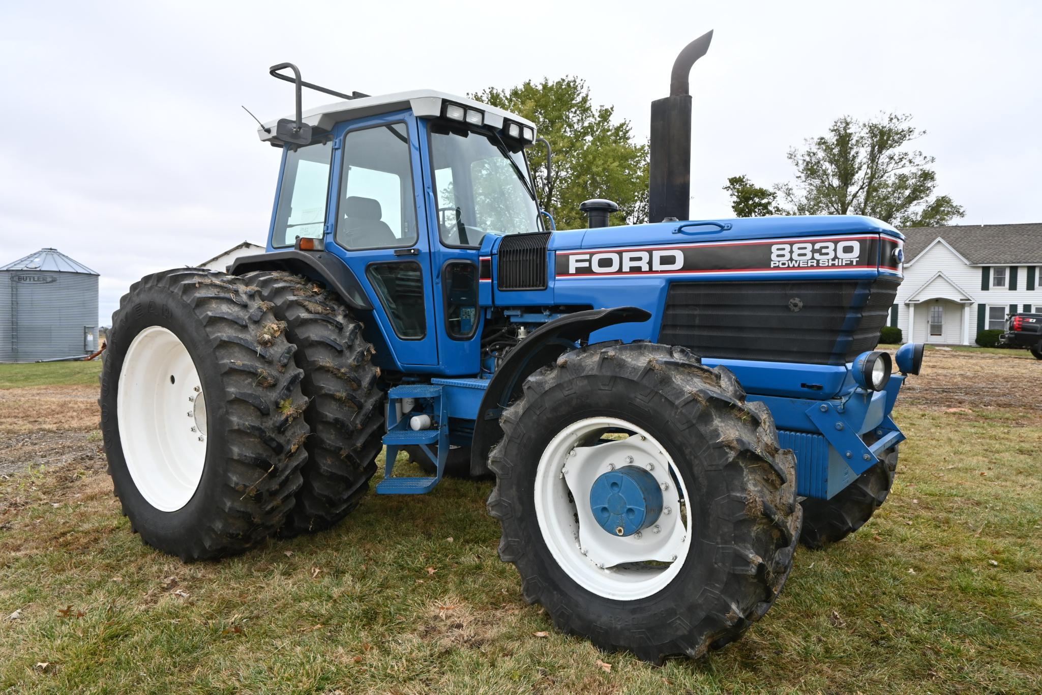 1990 Ford 8830 MFWD tractor