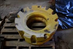 (2) John Deere 450 lb. wheel weights