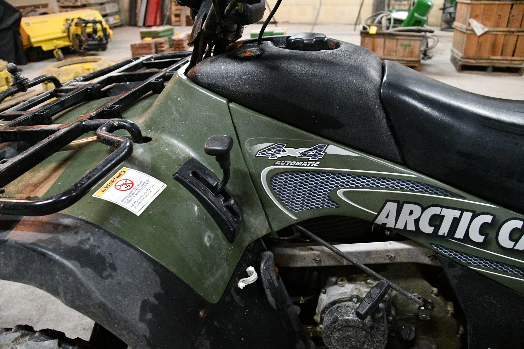 2003 Arctic Cat 400 4wd ATV