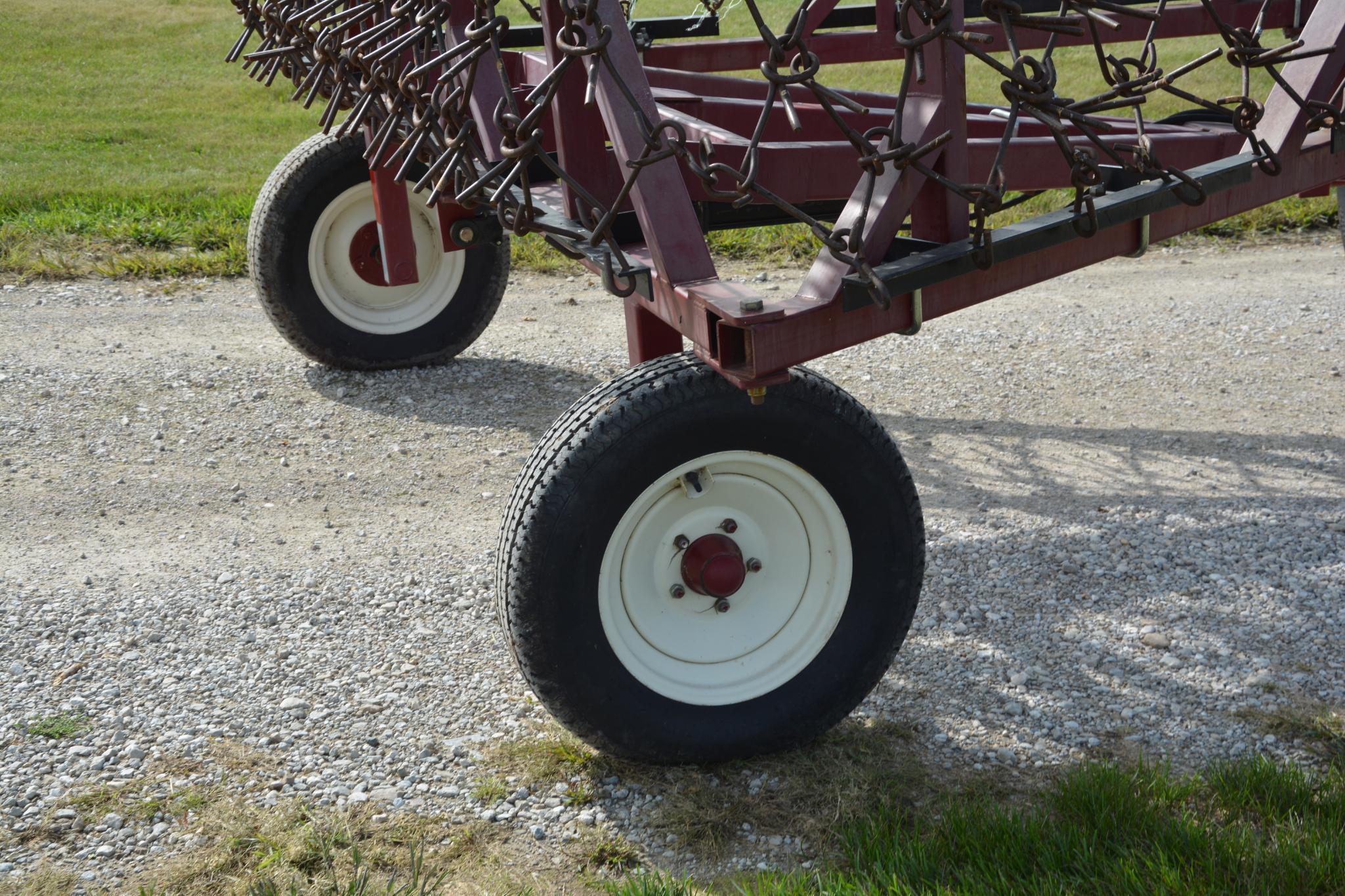 Redline 30' pasture harrow, SN 0775